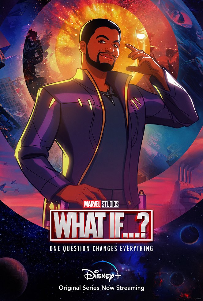 What If...? - Season 1 - What If...? - What If... T'Challa Became a Star-Lord? - Posters