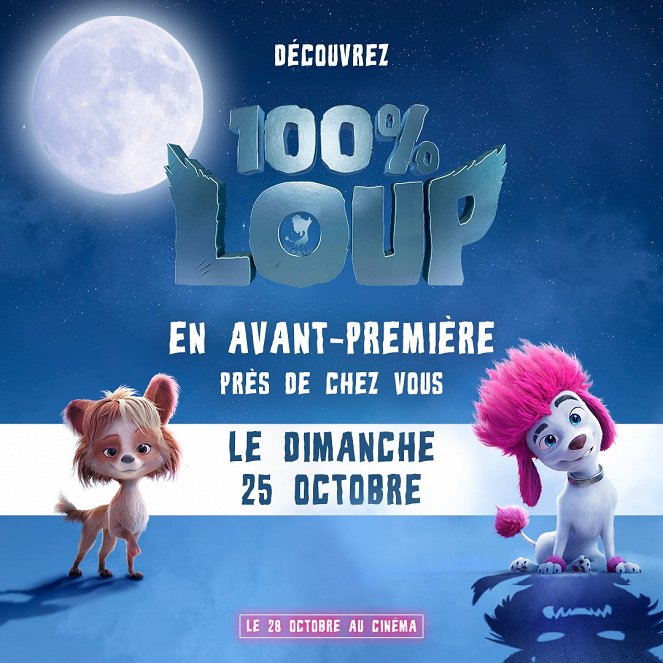 100% Loup - Affiches