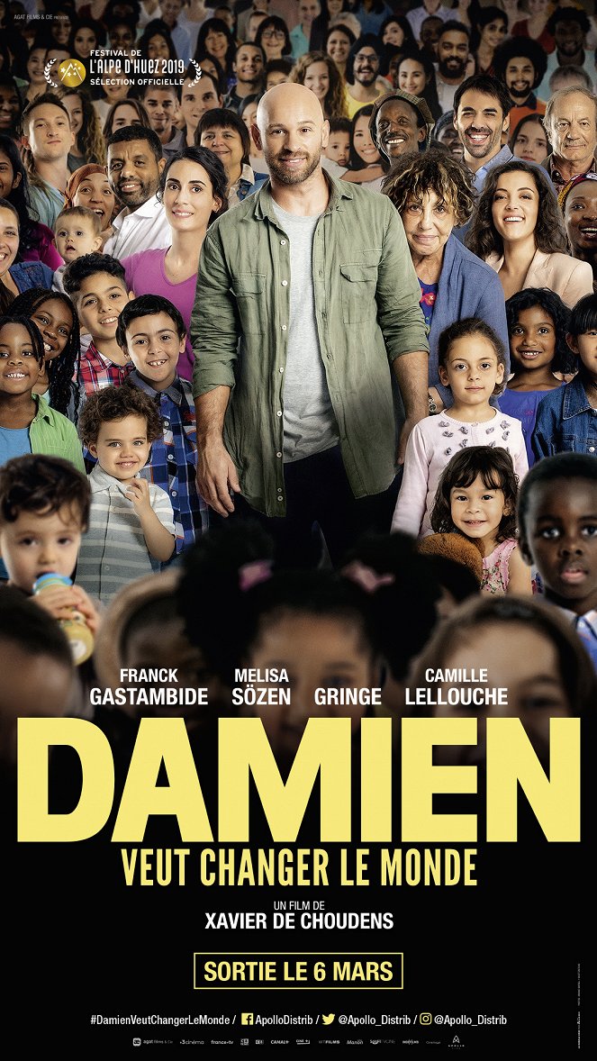 Damien veut changer le monde - Plakátok