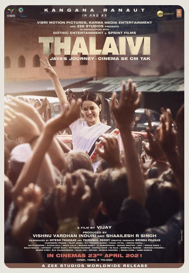 Thalaivi - Plakate