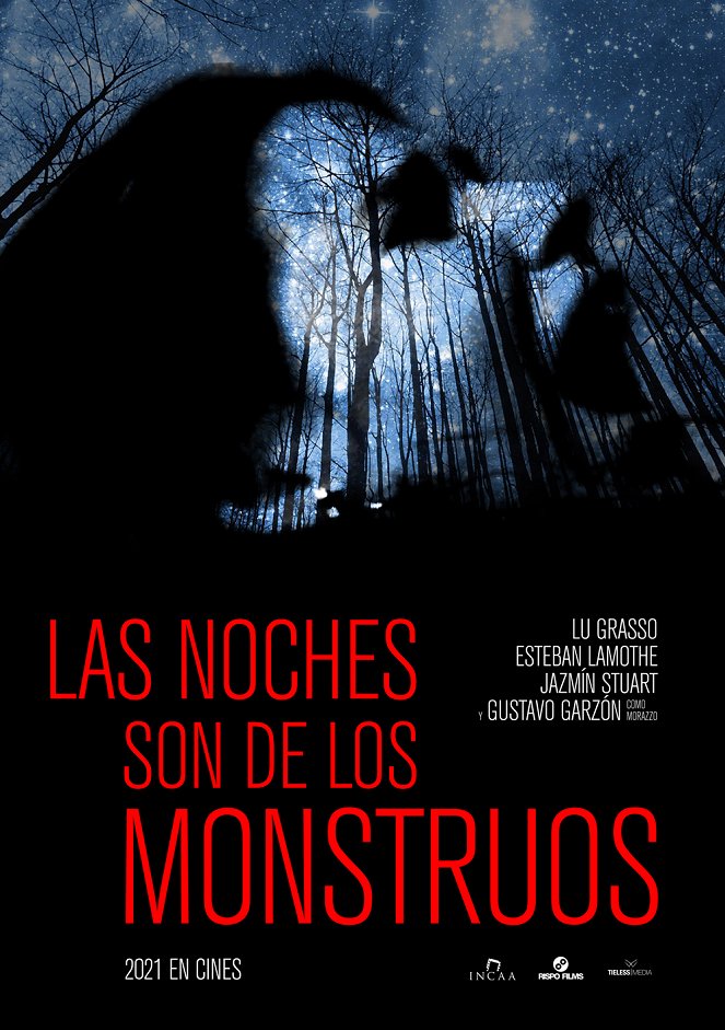 Las noches son de los monstruos - Plakate