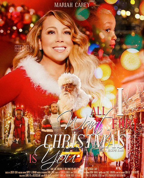 Mariah Carey: All I Want for Christmas Is You (Make My Wish Come True Edition) - Carteles