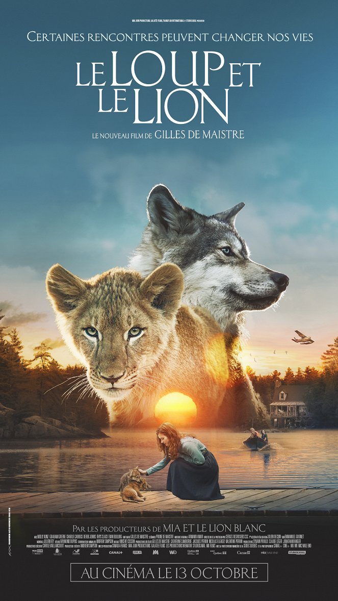 Der Wolf und der Löwe - Plakate