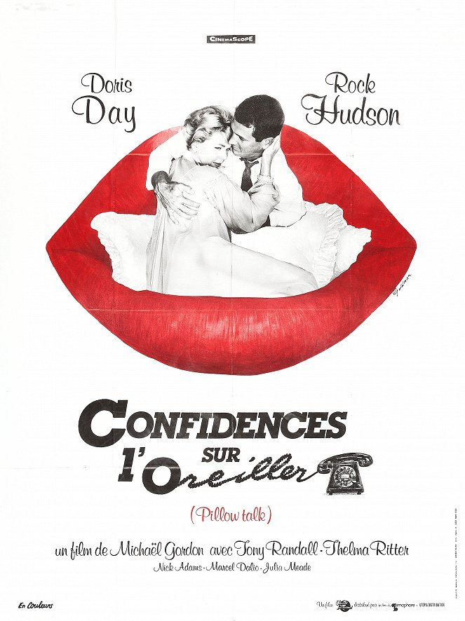 Confidences sur l'oreiller - Affiches