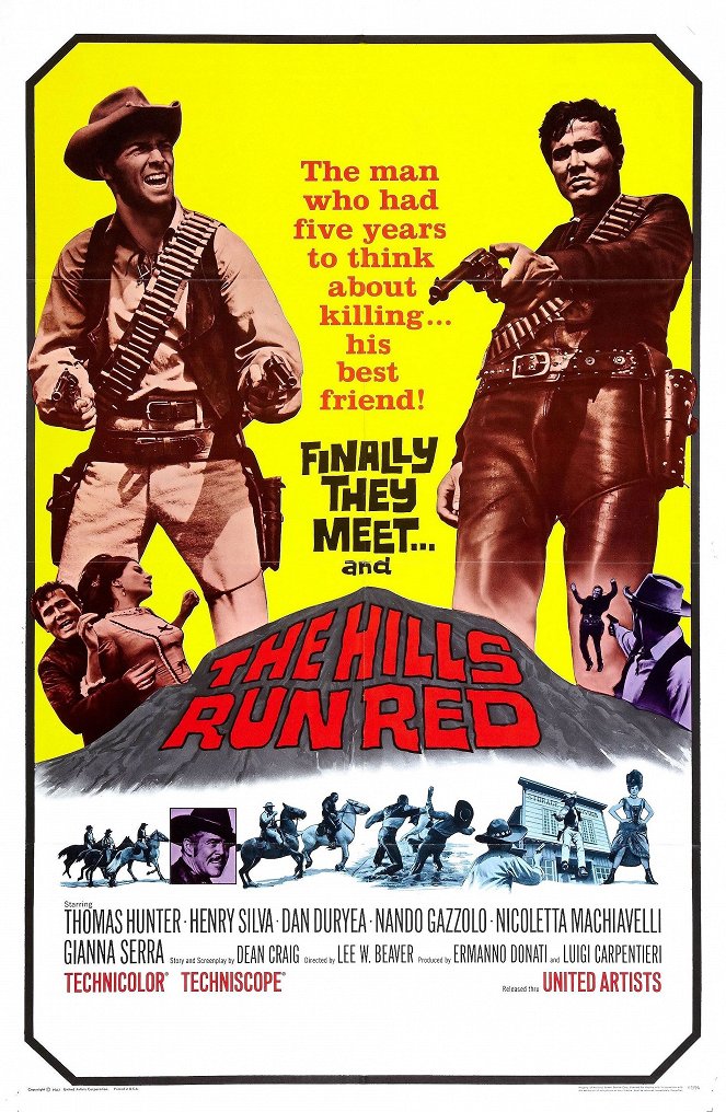 The Hills Run Red - Posters