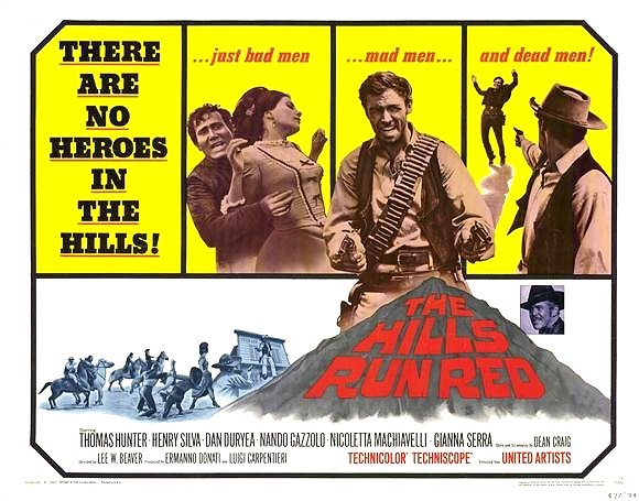 The Hills Run Red - Posters