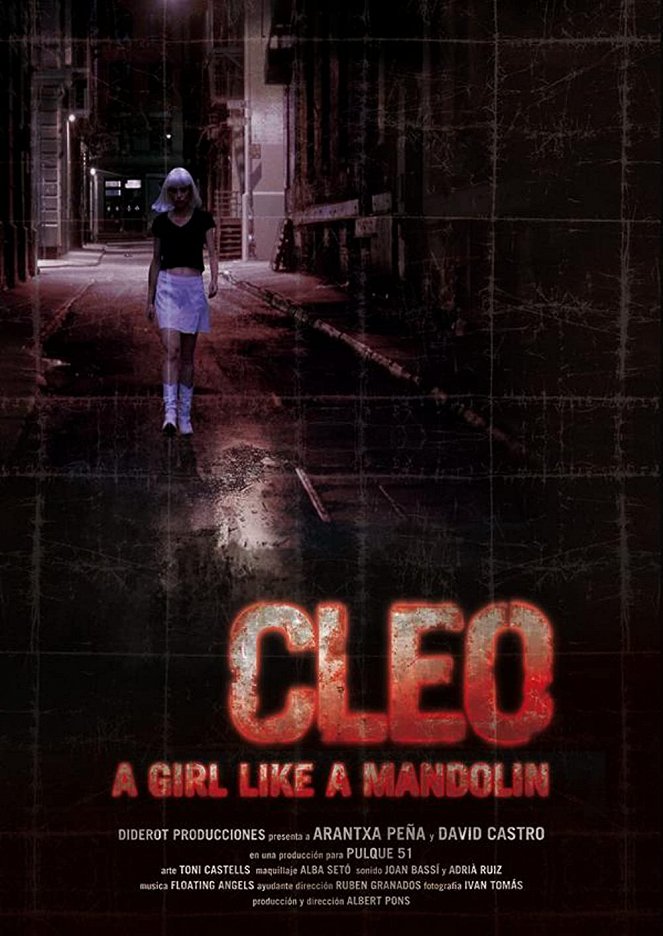 Cleo, a girl like a mandolin - Affiches