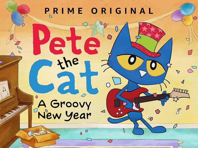 Kot Pete - Kot Pete - A Groovy New Year - Plakaty
