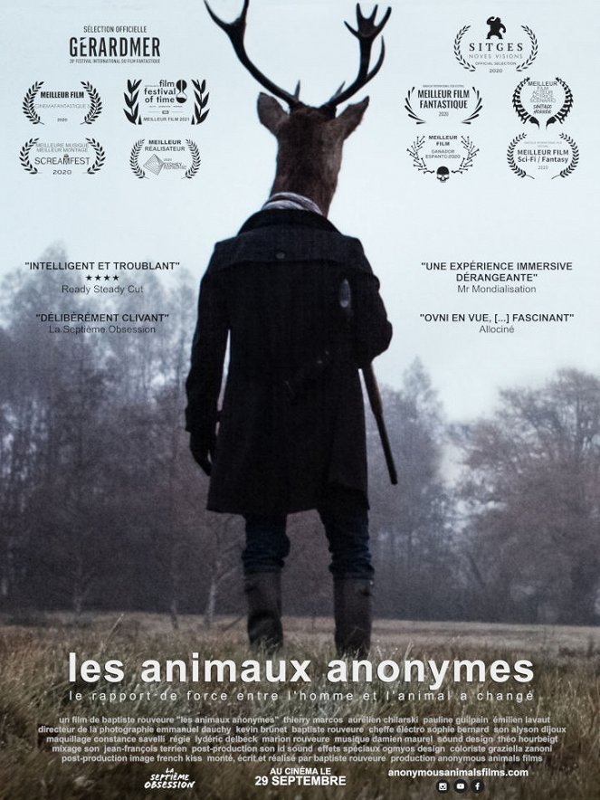 Les Animaux anonymes - Cartazes