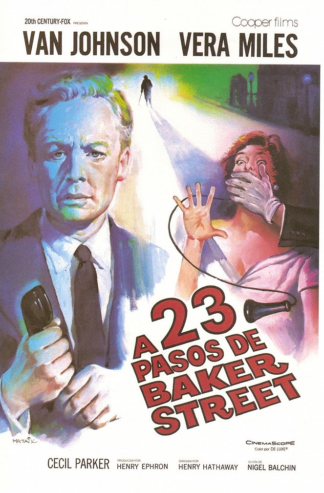 A 23 pasos de Baker Street - Carteles