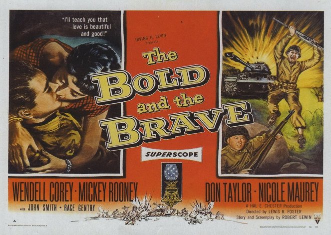 The Bold and the Brave - Posters
