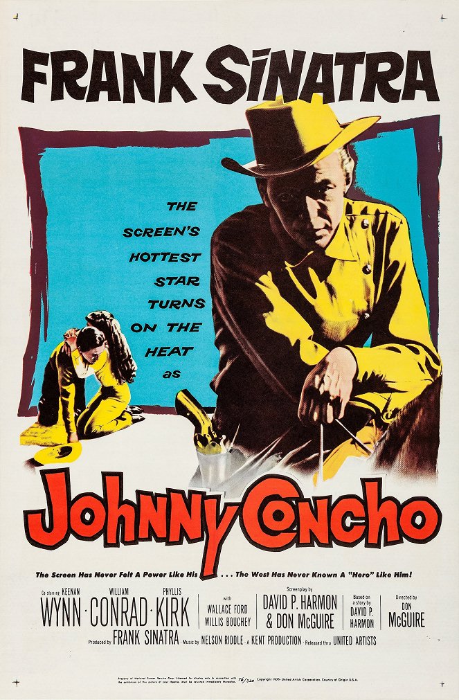 Johnny Concho - Plakaty