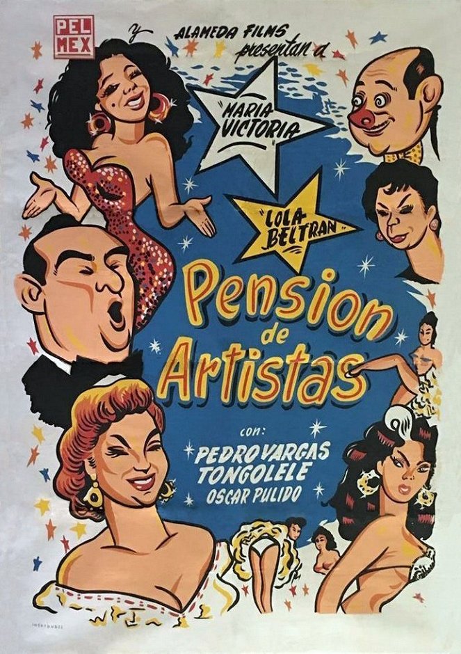 Pensión de artistas - Posters