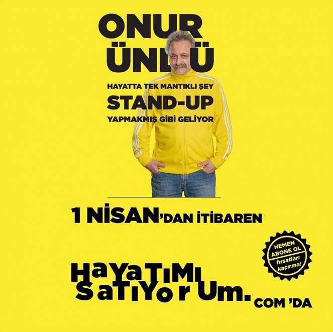 Onur Ünlü: Hayatta Tek Mantıklı Şey Stand Up Yapmakmış Gibi Geliyor - Plakate