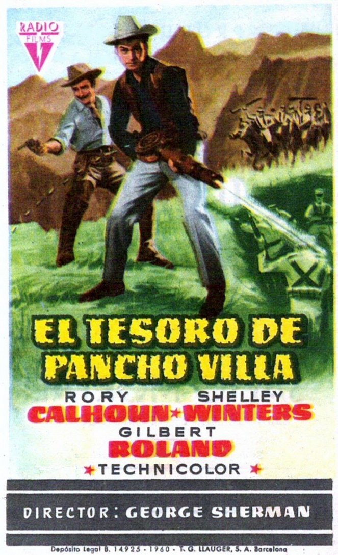 El tesoro de Pancho Villa - Carteles