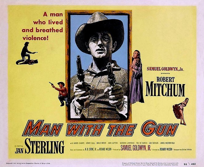 Man with the Gun - Posters