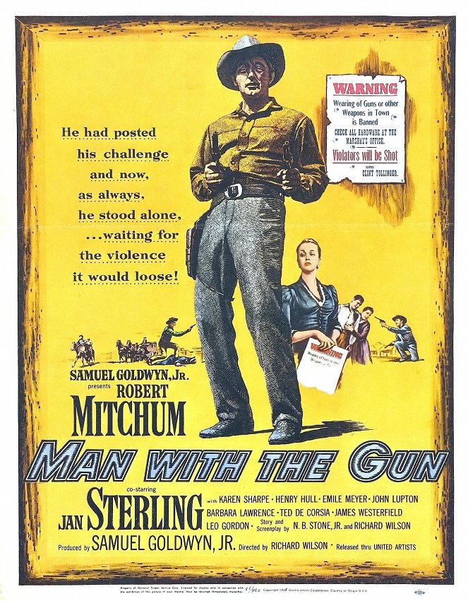 Man with the Gun - Plakaty