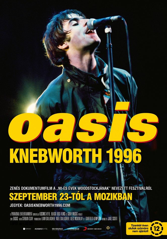 Oasis Knebworth 1996 - Plakátok