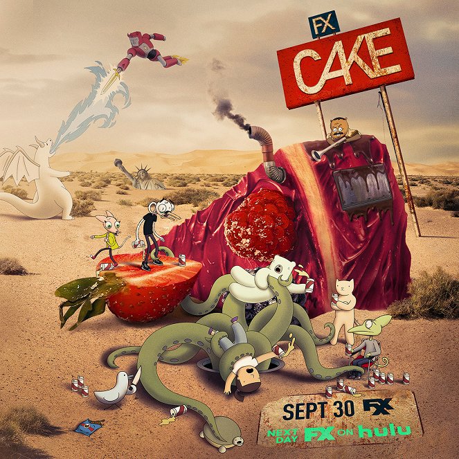 Cake - Cartazes