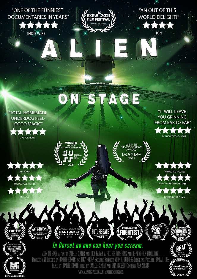 Alien on Stage - Affiches