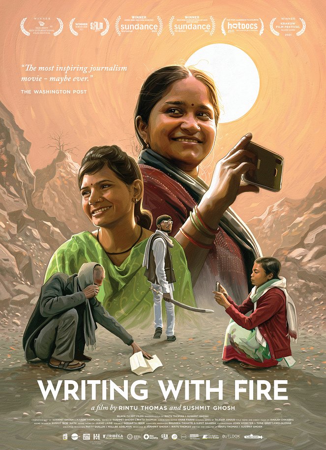 Writing with Fire - Posters