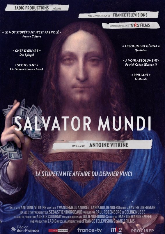 The Savior For Sale: The Story of the Salvator Mundi - Affiches