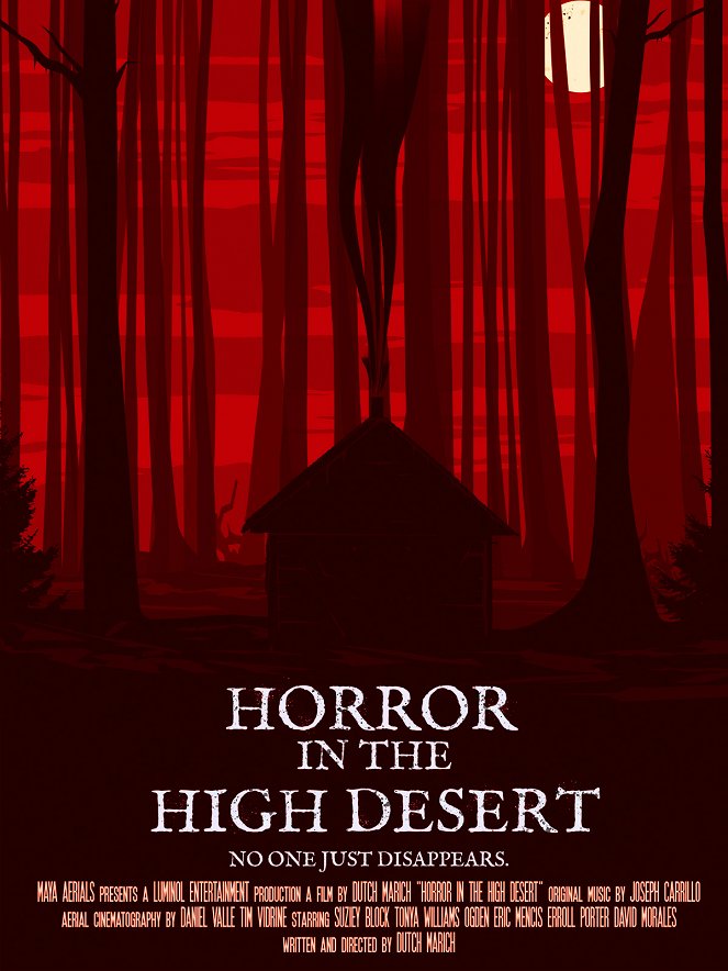 Horror in the High Desert - Plagáty