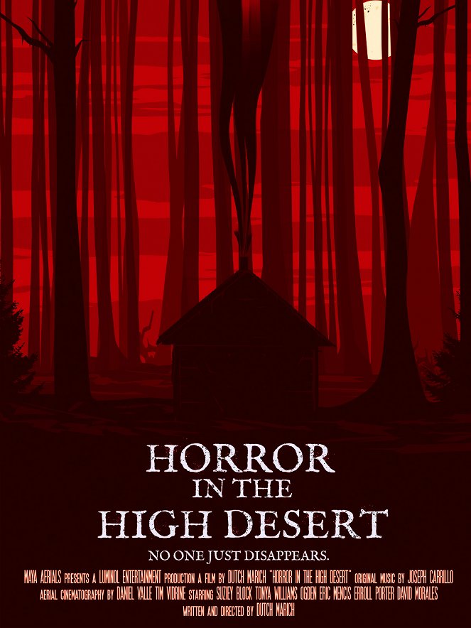 Horror in the High Desert - Plakátok