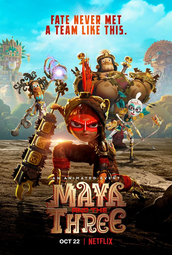 Maya a tři bojovníci - Plakáty