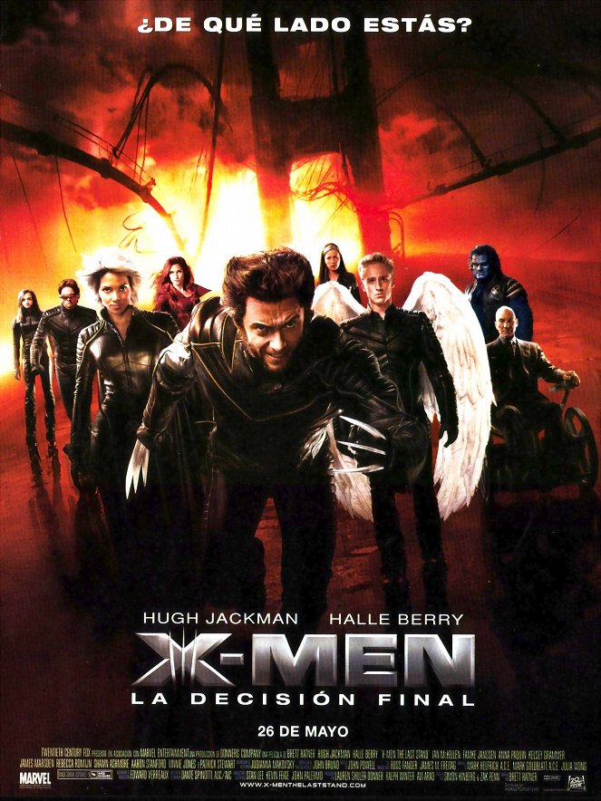 X-Men: La decisión final - Carteles