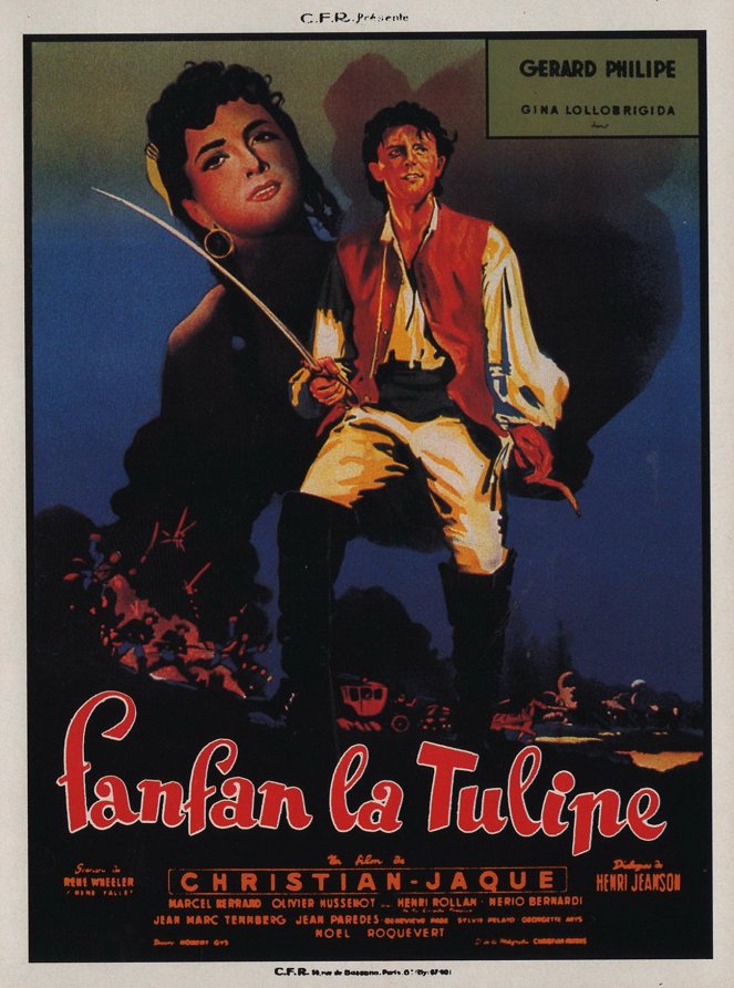 Fanfan la Tulipe - Plakaty