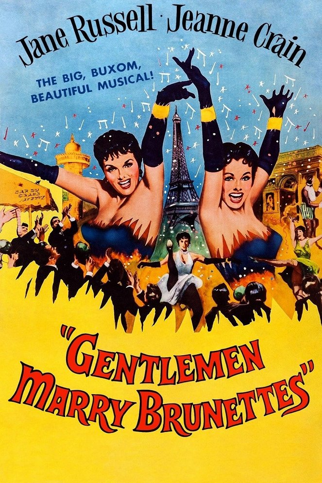 Gentlemen Marry Brunettes - Plakaty