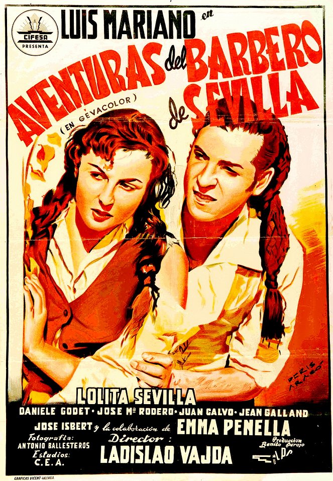 Aventuras del barbero de Sevilla - Plakáty
