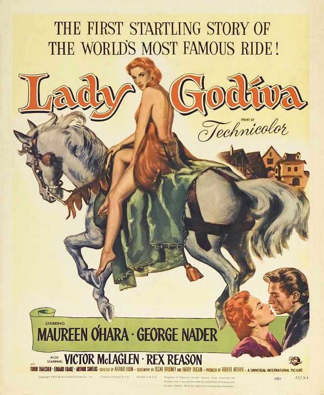 Lady Godiva of Coventry - Affiches