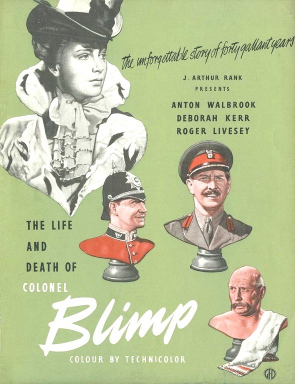 Vida y muerte del coronel Blimp - Carteles
