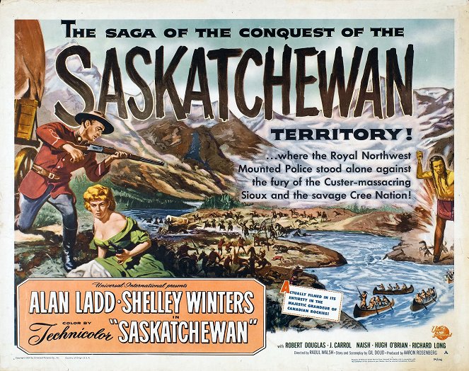 Saskatschewan - Rote Reiter von Kanada - Plakate