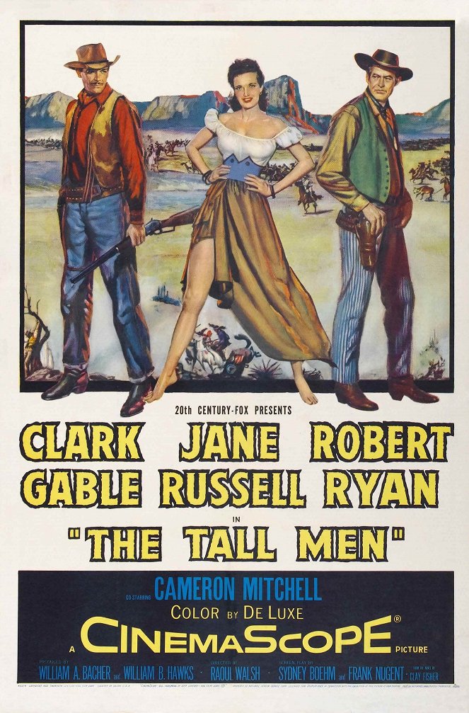 The Tall Men - Plakaty