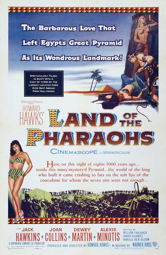 Land of the Pharaohs - Plakaty