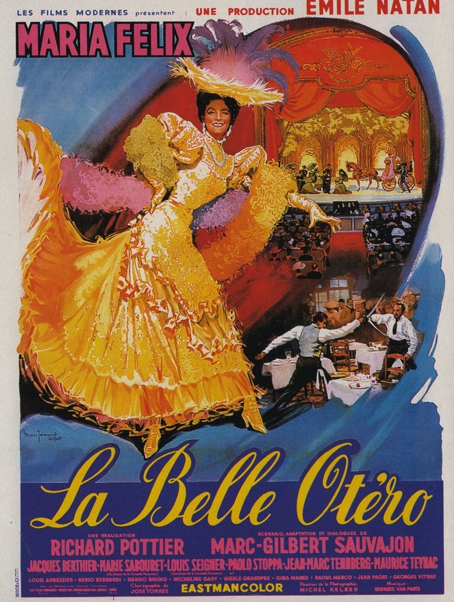 La Belle Otéro - Posters
