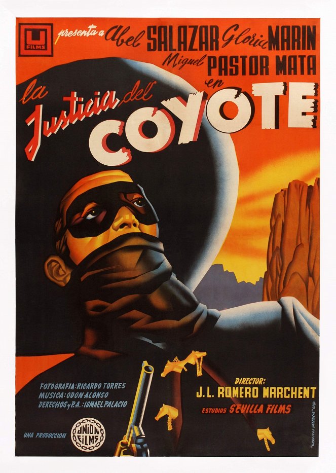 La justicia del Coyote - Julisteet