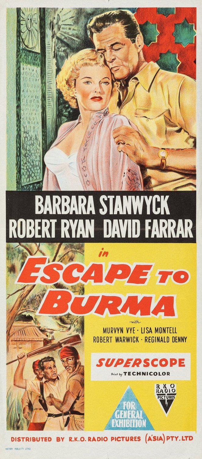 Escape to Burma - Posters