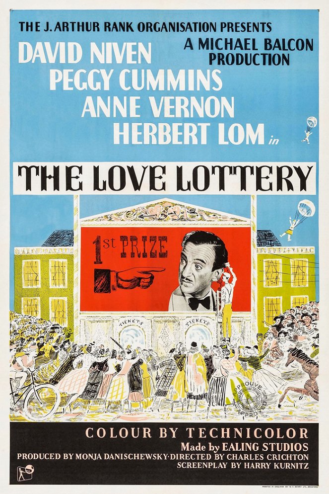 The Love Lottery - Affiches
