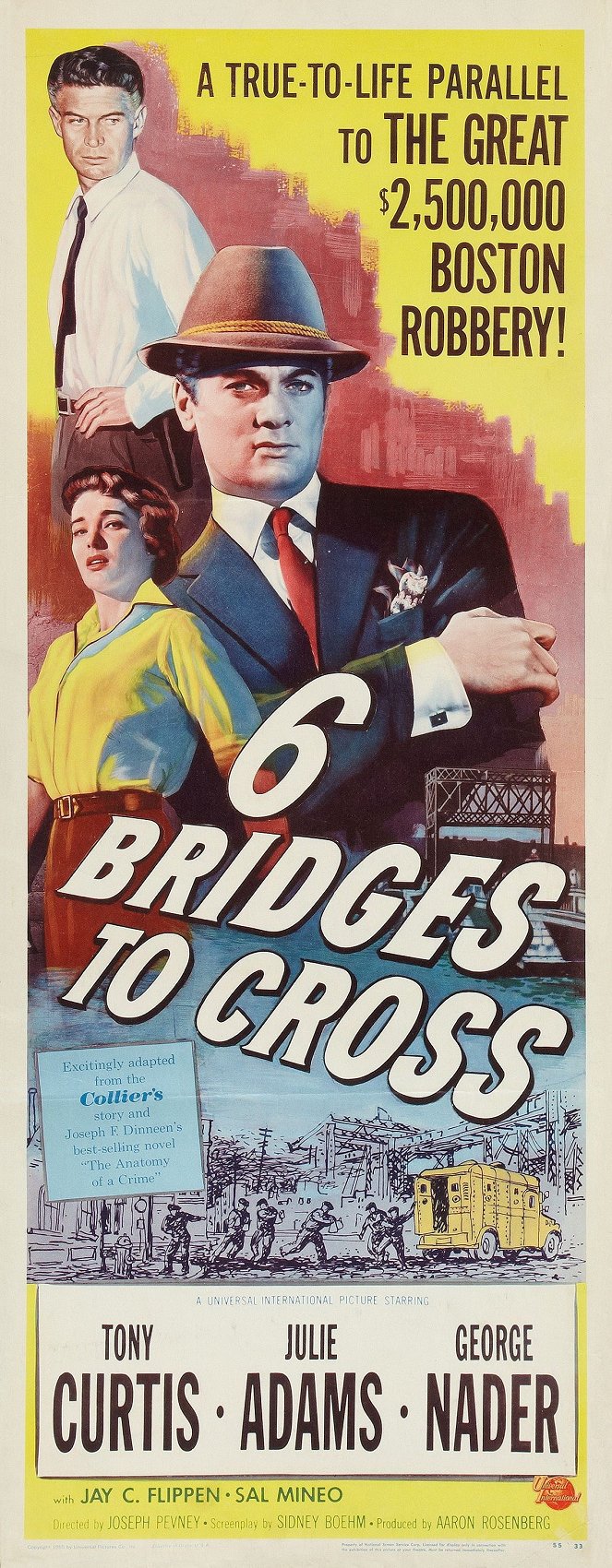 Six Bridges to Cross - Cartazes