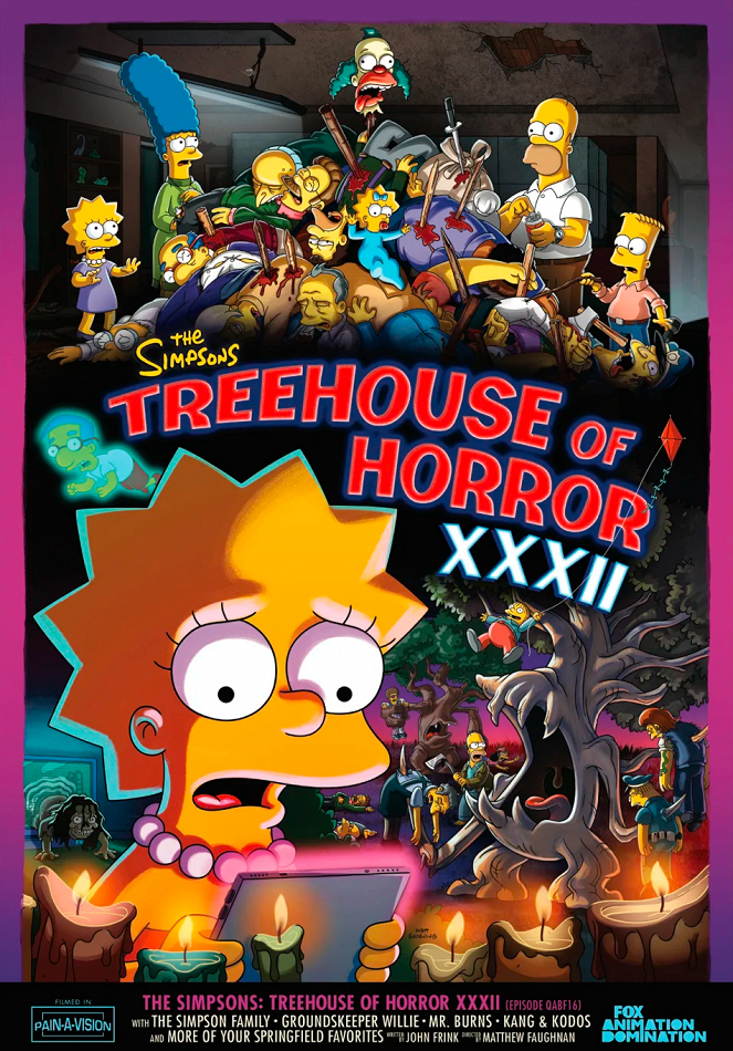 The Simpsons - Treehouse of Horror XXXII - Posters