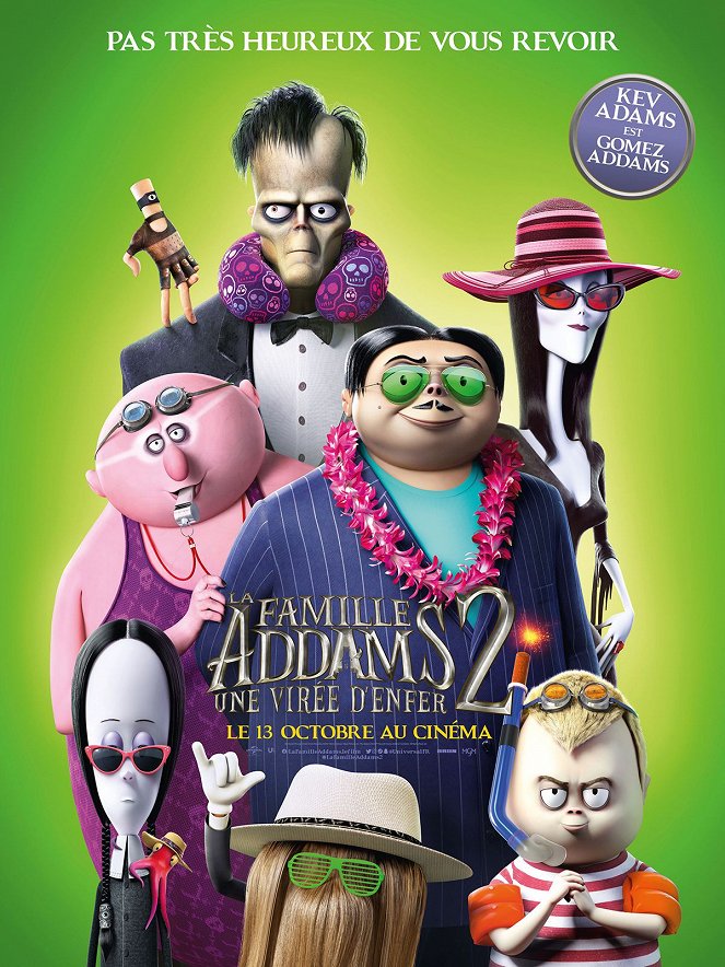 La Famille Addams 2 : Une virée d'enfer - Affiches