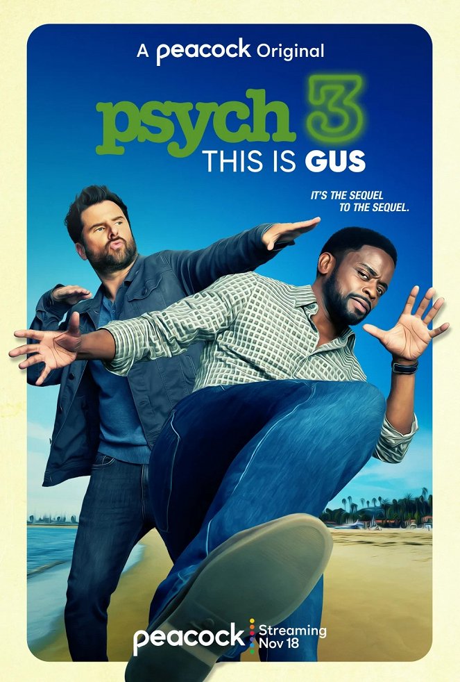 Psych 3: This Is Gus - Plakate