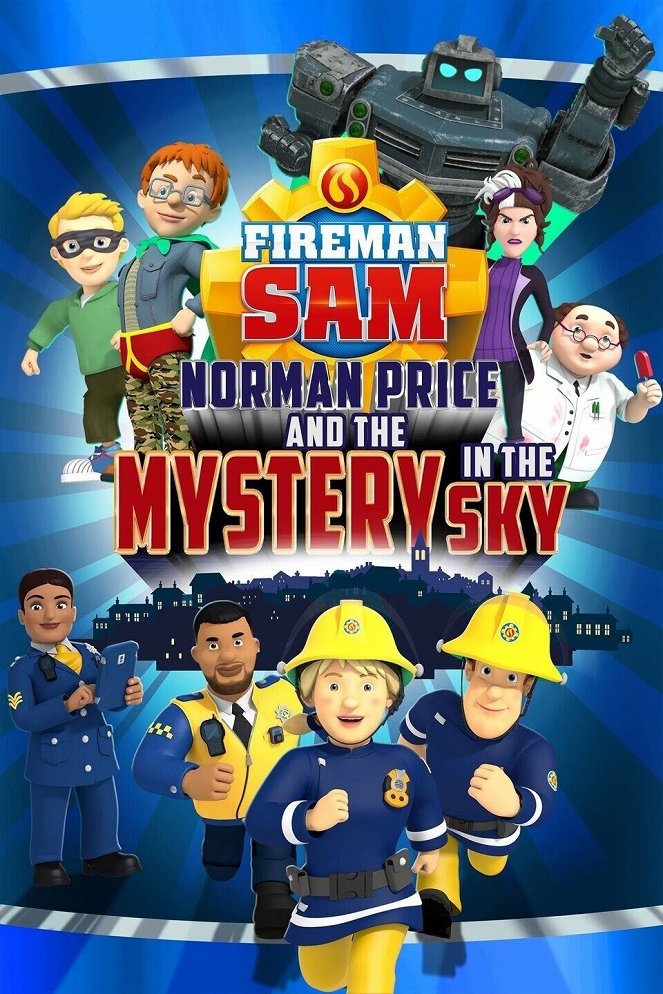 Požárník Sam: Norman Price a tajemství v oblacích - Plakáty