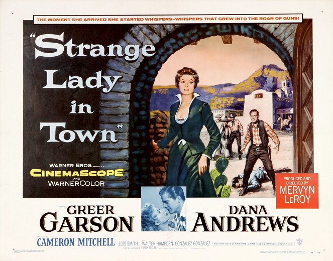 Strange Lady in Town - Posters