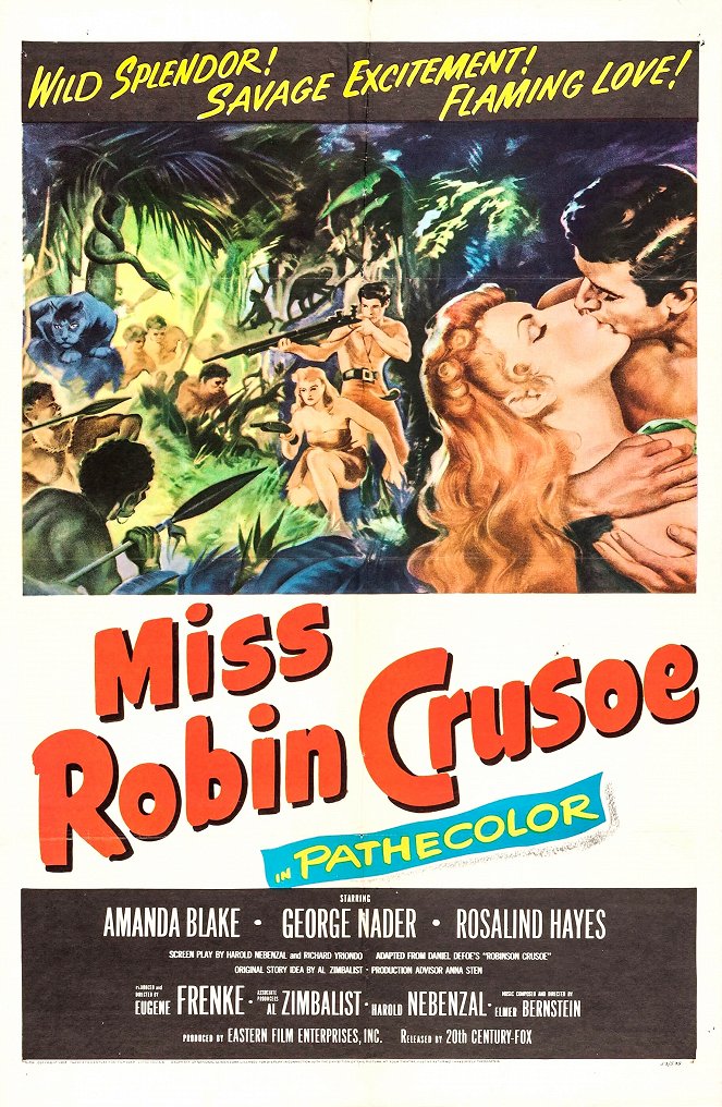 Miss Robin Crusoe - Posters