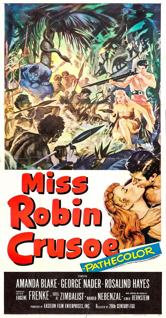 Miss Robin Crusoe - Affiches